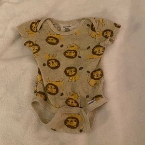 Gerber lion onesie